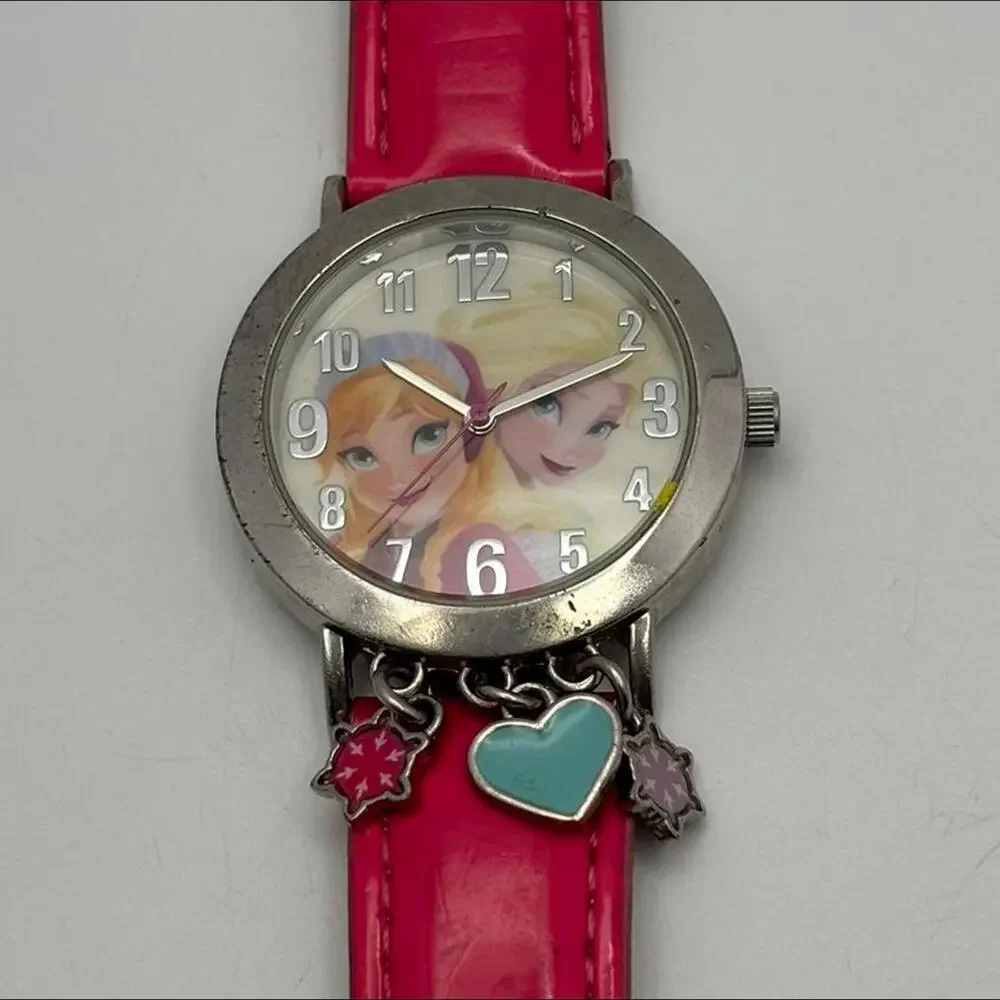 Silver frozen watch